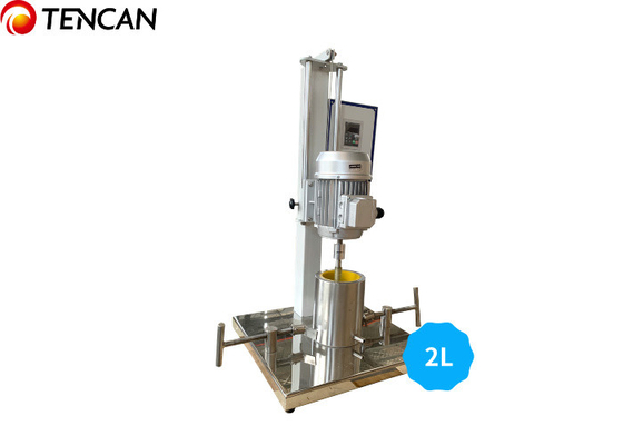 Ölhaltige Materialien Feinheit Schleiflabor Rührkugelmühle für 1-0,7Kg/h Ausgabe