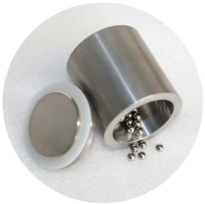 Wolframkarbid Kugelmühle Glas anpassbar 50 ml Kapazität mit 46 mm Innendecke