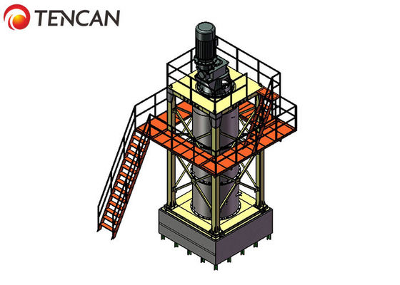 Eisen- Mangan-Legierungs-Ultrafine nass reibende vertikale Zellmühle 1750KW