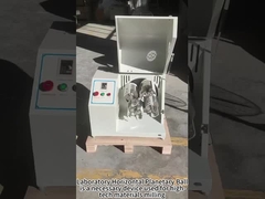 Hoeizontal-Ball-Mühle 0.75KW für Fütterungsgröße von Materialien 1-10mm