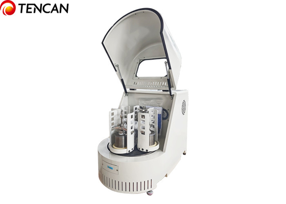 Laboratorium Planetarische Kugelmühle Lieferant Schleifen von Edelstahl 220V 0-670rpm Für Quarzstein