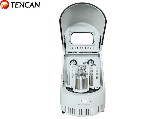 Laboratorium Planetarische Kugelmühle Lieferant Schleifen von Edelstahl 220V 0-670rpm Für Quarzstein