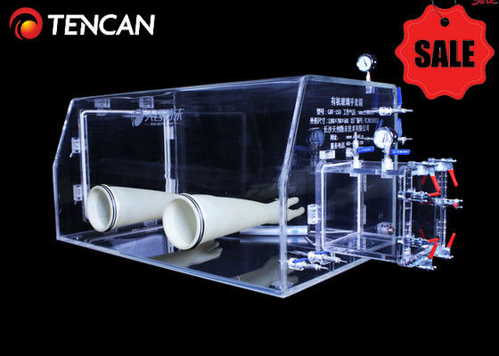 GBT-30A Transparente Laborhandschuhbox Inertgasmanagement mit dauerhafter 30mm PMMA-Kammer