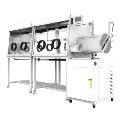 Laborgebrauch GBP750S-4(1800) Inertgas-Handschuhkasten Regenerationssystem mit 4 Handschuhen für eine Seite