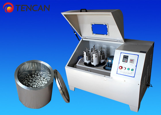 TENCAN 4L Vollrichtungsplattenplanetarische Kugelmühle 360° Umsatz mit 4x 1500ml Gläsern
