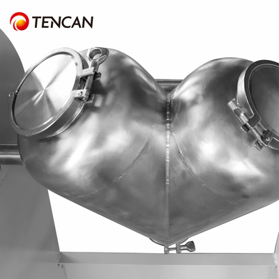 Industrielle 100L-Pulvermischer vom Typ V zur Mischung von Düngemitteln und landwirtschaftlichen Chemikalien