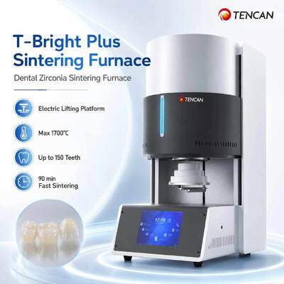 1C Präzision Zahn-Keramik-Ofen 1700C Hochtemperatur Programmierbar 90 Minuten Schnelle Sinterung 150 Einheiten