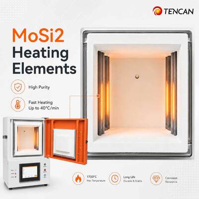 TENCAN CE-zertifizierter 1700 °C Dental-Zirkonoxid-Sinterofen mit MoSi2-Heizung und 7-Zoll-Touchscreen für Prothesenkeramik