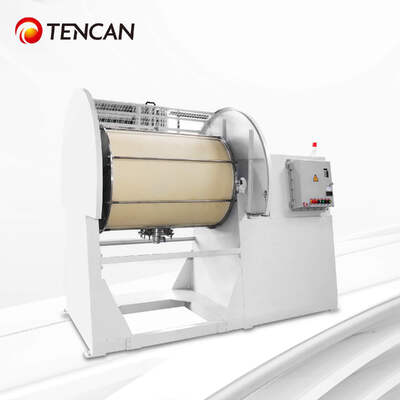 TENCAN hochreine Nylon-Trommel-Kugelmühle Metallfreie Pulvermahlenmischgeräte