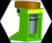 Lithium-Eisen Tencan TCM-1500 160KW 1.8-3.0T/H phosphatieren nass Prägeultrafine Schleifmaschine, Turbinen-Zellmühle