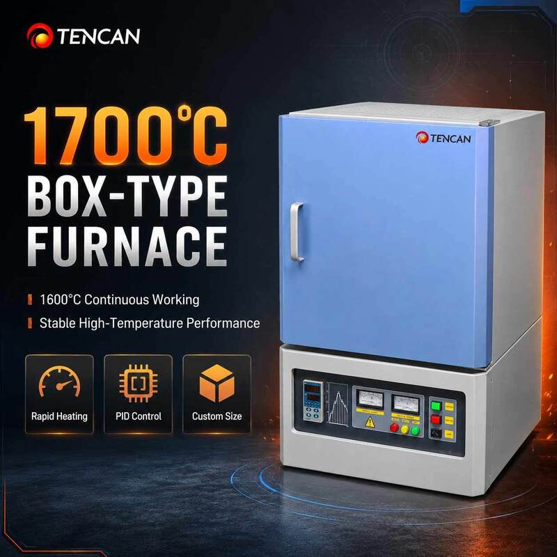 1700°C Lab Sintering Furnace Muffle Furnace for Ceramic Sintering and Thermal Processing
